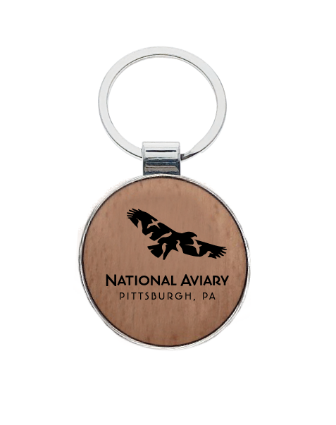 Wood Logo Keychain