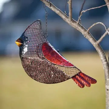 Cardinal Seed Feeder