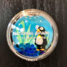 Load image into Gallery viewer, National Aviary - Mini Floaty Penguin Magnet
